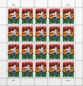 #5946 2024 Kwanzaa sheet/20 - MNH (After Sept 25) - Picture 1 of 1