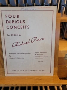 * Richard Purvis: Four Dubious Conceits; organo (Flammer) - Foto 1 di 1
