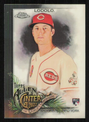 2022 Topps Allen and Ginter Chrome #293 Nick Lodolo RC - Image 1 of 2