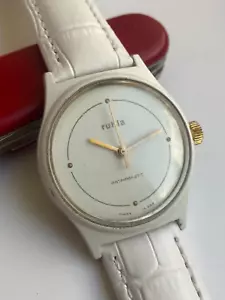 Vintage RARE Men WRIST Watch RUHLA UMF GERMANY SALE CAL. 24 ANTIMAGNETIC GDR TOP - Picture 1 of 16