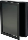 14X17 Large Shadow Box Frame, Deep Shadow Box Display Case, Black