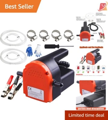 Extrator de bomba de troca de óleo 12V 100W, sucção elétrica para veículos - Imagem 1 de 4