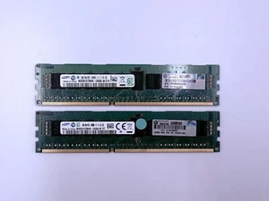 HP 647651-081 16GB KIT 2 x 8GB PC3-12800R ECC Registered RAM Server Smart Memory - Foto 1 di 4