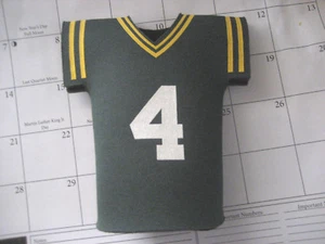 Brett Favre Green Bay Packers 4 mini JERSEY Bottle Koozie Holder Cooler Football - Picture 1 of 8