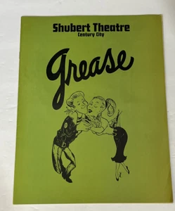Grease - Program Schubert Theatre Century City 8/1973 John Travolta as Doody - Bild 1 von 5