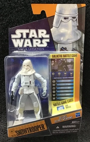 STAR WARS SNOWTROOPER SL23 GALACTIC BATTLE GAME MOC Cover