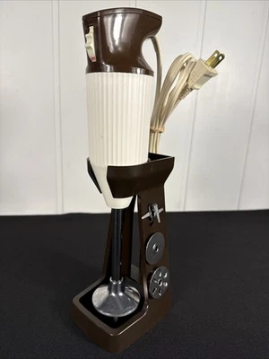 Bamix M-122 Immersion Blender Handmixer With Storage Rack 3 Attachments Foto 1 de 4