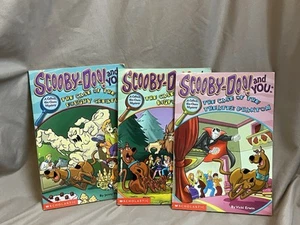Scooby Doo And You Books Set of 3 Unread Doughy Creature Theater Phantom Bigfoot - Picture 1 of 6