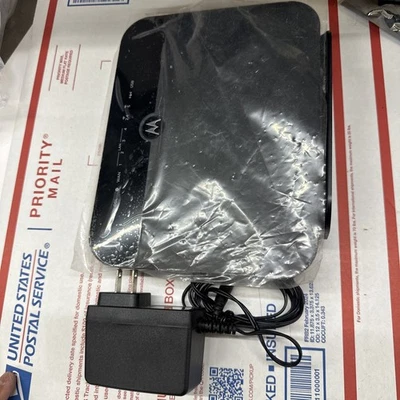 Motorola MD1600 VDSL2/ADSL2+ Modem and AC1600 WiFi Gigabit Router - Black - Image 1 of 4