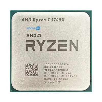 AMD RYZEN 7 5700X AM4 MAX 4,60 GHz PROCESSORE CPU CON DISSIPATORE - Immagine 1 di 4