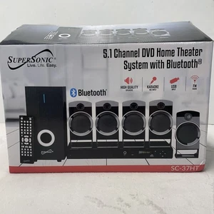New Supersonic-DVD Home Theater System Includes Remote Contrl Multi-Language OSD - Picture 1 of 5