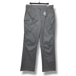 Pantalone uomo Eddie Bauer Ranier 34 x 30 DWR UPF 50 cargo elasticizzato - Foto 1 di 12