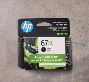 Cartuccia inchiostro originale HP 67XL nero ad alta resa 3YM57AN maggio 2027 - Foto 1 di 3
