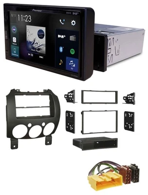 Pioneer DAB MP3 Bluetooth USB Autoradio für Mazda 2 (ab 2007) - Bild 1 von 4