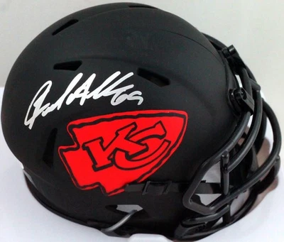 Minicasco autografiado por Jared Allen Kansas City Chiefs Eclipse - Beckett *Plateado Foto 1 de 4