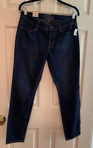 Old Navy The Flirt Womens Size 8 Short Skinny With Stretch Jeans Dark Wash NWT - Picture 1 of 9