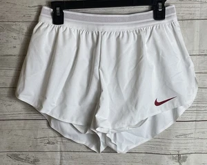 Pantalones Cortos de Pista Nike Pro Elite 2” Brief Forrados Hechos en EE. UU. Blanco DA2943-112 Para Hombres L - Imagen 1 de 3