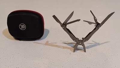 M4 Sebertool USA Rare Multitool Stainless Steel with Case - CLEAN  - Image 1 of 4