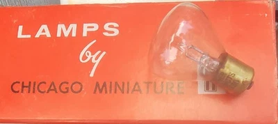 Chicago Miniatura 60-1130 Bombilla Chrysler Plymouth Ford Chevy Luz Trasera Nuevo de Lote Antiguo Foto 1 de 4
