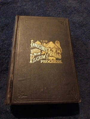 Mark Twain The Innocents Abroad, or The New Pilgrims' Progress 1869 1st US VG Foto 1 de 4