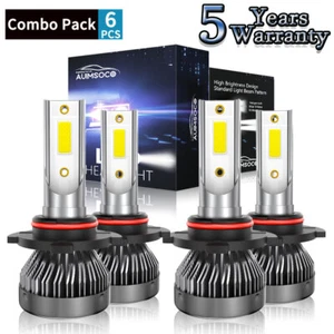 For GMC K2500 Suburban 1992-1999 6500K Super Bright LED Car Light White 4x Bulbs - Picture 1 of 12