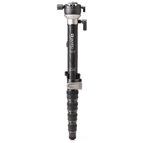 Benro MSDPL46C Monopod SupaDupa Carbon Fiber with Leveling Pan Head (62")