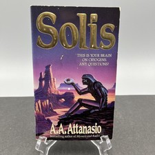 Solis A A ATTANASIO 1st Harper PB 1995 Cover by MIKE VAN HOUTEN