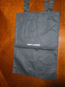 New Saint Laurent cotton bag 17" x 12"