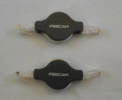 Foscam 1.5 Meter Retractable Cat5 Network Cable (2 Pieces) - Image 1 of 3