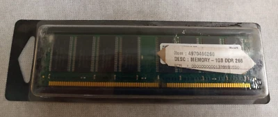 NOS NANYA AVM6428U52C5266K9-AP - 1GB DDR 266 RAM Memory Module - Image 1 of 4