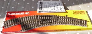 Fleischmann 6174 W H0 Points Left Without Drive, Professional-Track Very Good Ob - Picture 1 of 3