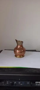 Miniature Copper And Brass Jugs - Picture 1 of 4