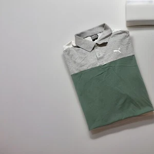 Puma Camicia Uomo Extra Large Polo Bicolore Golf Atletica Casual Outdoor Estate - Foto 1 di 6