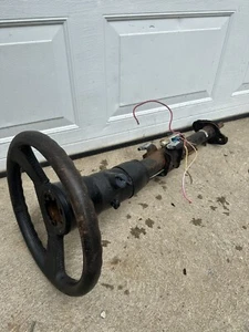 1986-1989 Chevrolet Corvette C4 Auto Steering Column w/ Wheel Used OEM GM - Picture 1 of 15