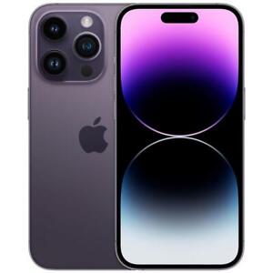 Apple iPhone 14 Pro A2650 256GB Deep Purple Unlocked Good Condition