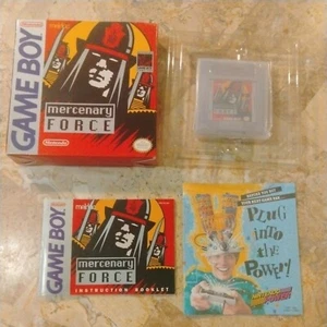 MERCENARY FORCE ✨Game Boy Gameboy✨ EE. UU. Caja Completa Casi Como Nueva ¡Tirador Raro! - Imagen 1 de 11