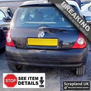 RENAULT CLIO Mk2 Phase 3 2004-2006 1.2 Extreme Drivers 2 puertas Osr ventana vidrio - Imagen 1 de 3