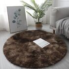 Circle Round Plush Carpet Bedroom Living Room Non Slip Blanket Carpet