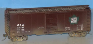 Roundhouse HO 40' SD Box Car, Grand Trunk Western, #516796 - Picture 1 of 4