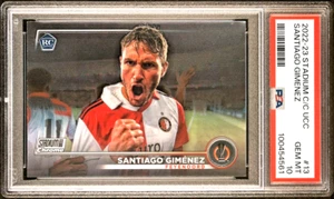 2022 Topps Chrome Santiago Gimenez #13 (ROOKIE) PSA 10 GEM MINT (RARE: Pop 12) - Picture 1 of 2
