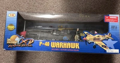 21st Century Toys P-40 Warhawk 1/18 Ultimate Soldier Xtreme Detail Nuevo en caja Foto 1 de 4