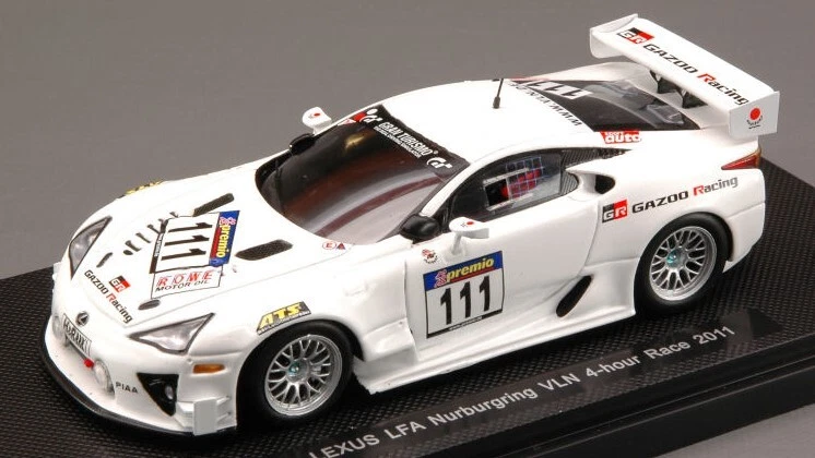 Lexus LFA #111 Nurburgring VLN Race 2011 1 43 Model Ebbro