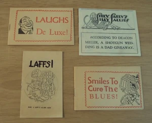 Lote de folletos de cómic 'JOKE de colección de 1940 de la Segunda Guerra Mundial'~Risas~SONRISAS~Tontería~ - Imagen 1 de 12