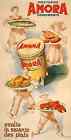 Metal Sign Amora Moutarde Condiments 1 1930S French Food Leon Dupin A5 8x6 Alum