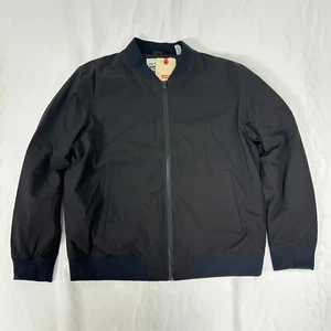 Levi's Men's Lightweight Lined Oceanview Bomber Flight Jacket M Black J25 NWT - Picture 1 of 7