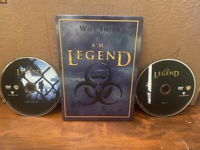 I Am Legend Steelbook (Widescreen) 2 Disc Limited Edition Will Smith Movie - Image 1 of 4