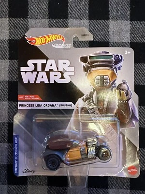 Nuevo Coche Personaje Hot Wheels Star Wars Princesa Leia Organa Disney 2023 HHB74 Foto 1 de 4
