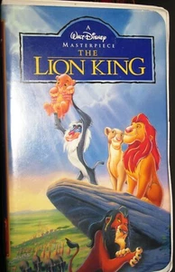The Lion King (VHS, 1995) MASTERPIECE COLLECTION clam shell case - Picture 1 of 6