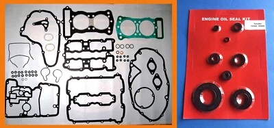 Yamaha TX500 XS500 Gasket & Oil Seal Kit Set 1973 1974 1975 1976 1977 500 - Image 1 of 3
