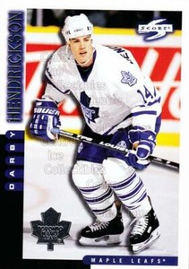 1997-98 Score Toronto Maple Leafs #12 Darby Hendrickson
